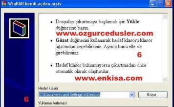 Winrarla Setup Hazirlama Resimli Anlatım