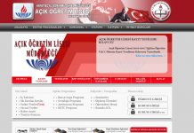 2016-2017 Açık Öğretim Lisesi Kayıt ve Sınav Tarihleri