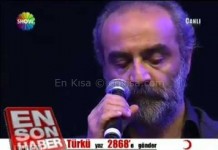 Van türkü gecesinde Yılmaz Erdoğanın okuduğu Şiir izle