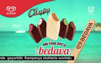 Bedava Algida Max Kampanyası