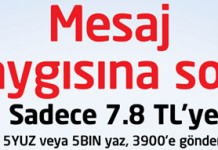 Avea Heryöne Mesajlaşma Paketleri