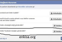Facebook mesaj gönderme engeli nasıl yapılır?