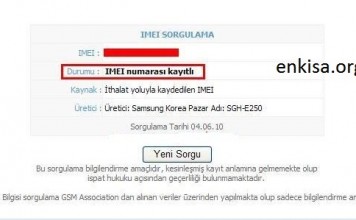 Çin Cep Telefonlarında İmei Sorgulama Nasıl Yapılır