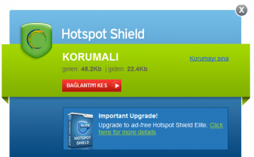 Hotspot shield reklamı nasıl silinir
