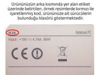 Casper Notebooklarda Seri Numarası Öğrenme