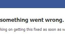 Facebook Sorry something went wrong hatası çözümü