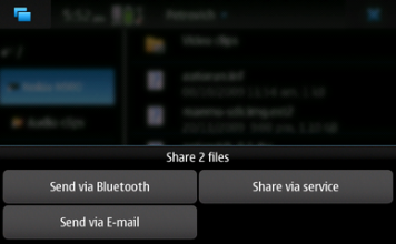 Nokia N9 Müzik Nasıl Yollanır?
