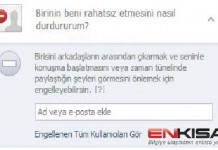 Facebookda İstemediğim Kişileri Nasıl Engellerim