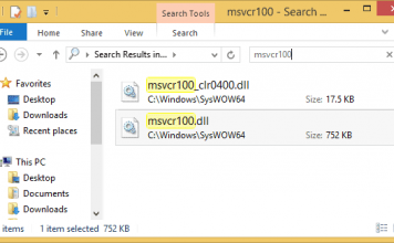 Msvcp100.dll Hatası ve Çözümü