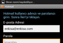 Samsung Galaxy S3 Hotmail Ayarları