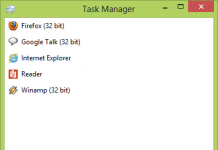 Windows 8 de Görev Yönetici Nasıl Açılır