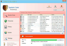 System Care Antivirüs Virüsü Nasıl Silinir
