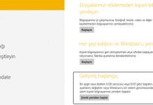 Windows 8 Güvenli Modda Nasıl Açılır