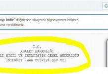 E-Devlet’ten Sabıka kaydı nasıl çıkarılır?