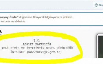 E-Devlet’ten Sabıka kaydı nasıl çıkarılır?