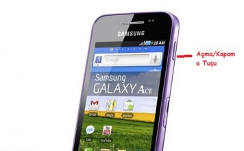 Samsung Galaxy Ace 3 Ekran Görüntüsü Almak