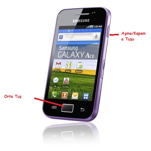 Samsung Galaxy Ace 3 Ekran Görüntüsü Almak