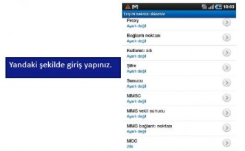 Turkcell T20 Maxiphone İnternet Ayarları