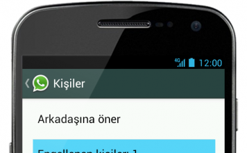 Whatsapp Messenger Kişi Engelleme
