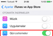 İphone Otomatik Güncelleme Nasıl Kapatılır