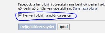 Facebook Bildirim Sesi Nasıl Kapatılır
