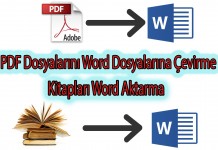 PDF Dosyalarını Word Dosyasına Nasıl Çevrilir