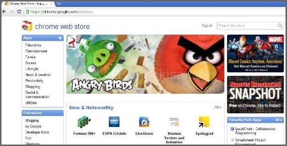 google-chrome-app-store