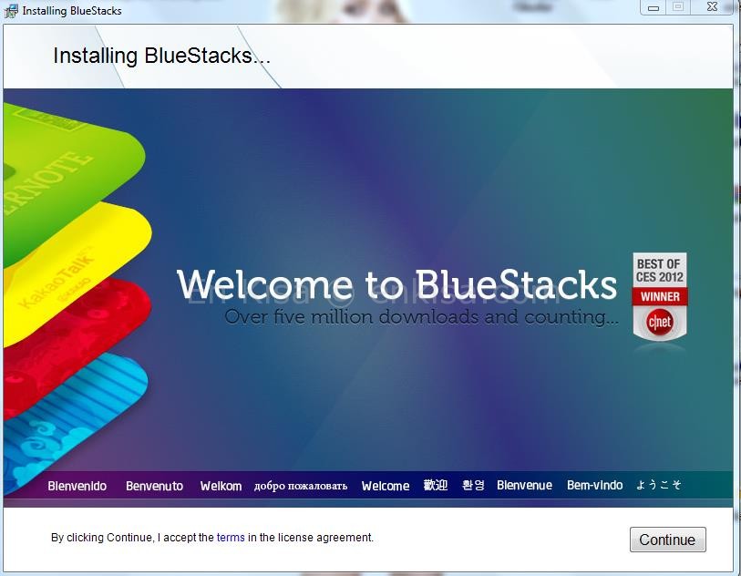 BlueStacks-kurulum