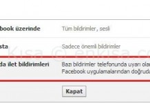 Telefonuma Facebookdan Bildirim Gelmiyor