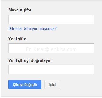 google_gmail_sifresi_degistirme