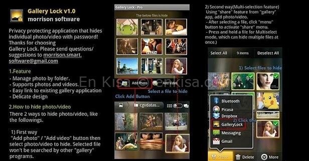 android_galeri_sifreleme