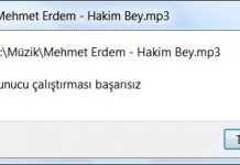 Sunucu Çalıştırması Başarısız Hatası Çözümü