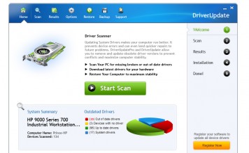 SlimDrivers Sürücü Güncelleme Programı