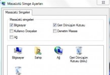 Windows 8 Masaüstü Sİmgelerini Göstermek