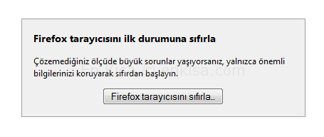 firefox-sifirlama-nasil-yapilir