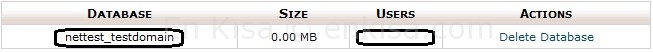 mysql_cpanel_olusturma