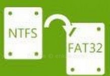 Sabit disk veya bölümü NTFS biçimine dönüştürmek