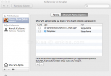 Macbookda Başlangıçta Açılan Programlar Nasıl Kapatılır
