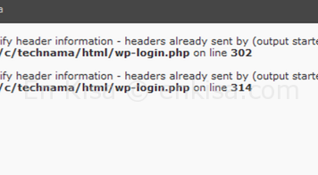 Warning: Cannot modify header information – headers already sent by Hatasının Çözümü