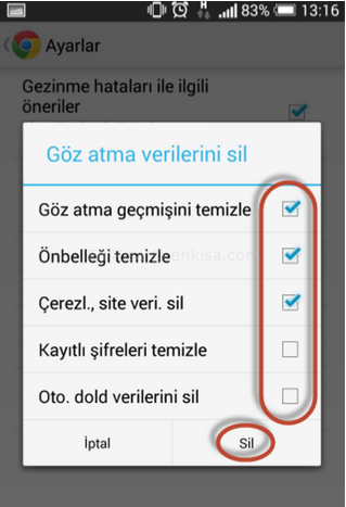 cerez-temizle-google-chrome