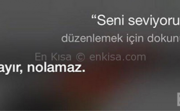 Türkçe Siri ile Yapılan Geyikler