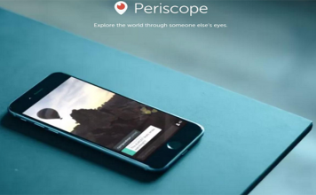 Android için Periscope Uygulaması Çıktı
