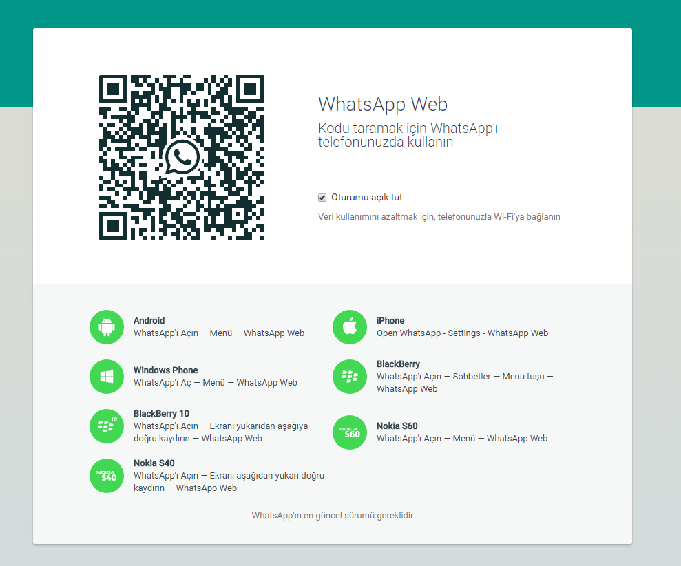 Whatsapp-Web-iOS