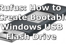Windows 8.1 Rufus’den USB’ye Yazma