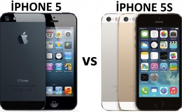 iPhone 5S ve iPhone 5 Karşılaştırması