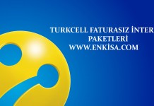 Turkcell Faturasız İnternet Paketleri