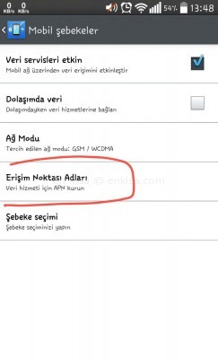 android_apn_ayarlari_yapmak