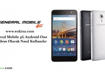 General Mobile 4G Android One Modem Olarak Nasıl Kullanılır?