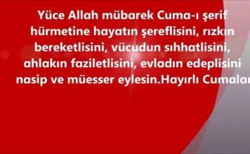 Cuma Mesajları 2016 Yeni En Güzel Cuma Günü Mesajı