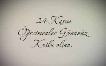 24 Kasım Öğretmenler Günü Şiirleri